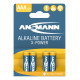 Батарейки Ansmann Alkaline X-Power AAA 1,5 V 4шт.