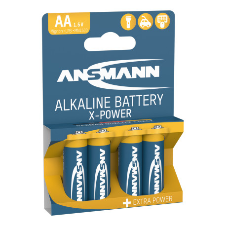 Батарейки Ansmann Alkaline X-Power AA 1,5 V 4шт.