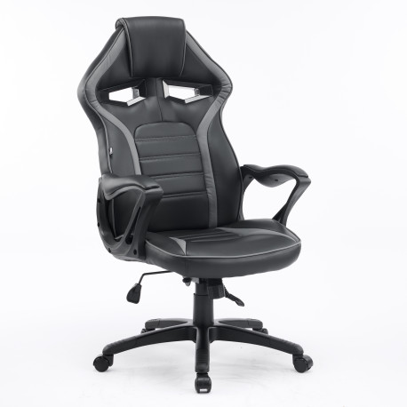 Кресло Game black/grey (E7429)