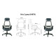 КРІСЛО SPECIAL4YOU BRIZ 2 GREY (E4978)
