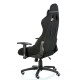 Геймерское кресло  ExtremeRace black fabric  (E7757)