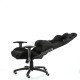 Геймерское кресло  ExtremeRace black fabric  (E7757)