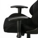 Геймерское кресло  ExtremeRace black fabric  (E7757)