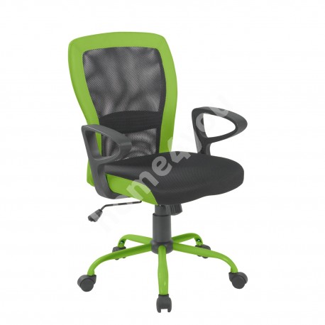 Дитяче крісло BIANCA зелено-сіре